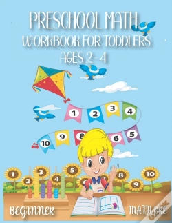 Capa do artigo Preschool Math Workbook For Toddlers Ages 2-4 Beginner Math Pre
