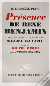 Capa do artigo Présence De René Benjamin