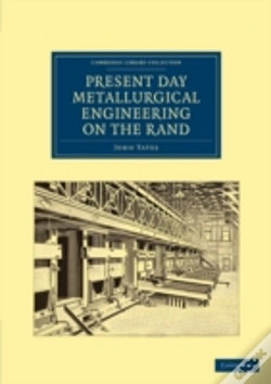 Capa do artigo Present Day Metallurgical Engineering On The Rand