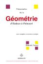 Présentation De La Géométrie D'Eudoxe À Poincaré - Preview