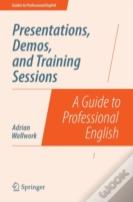 Presentations, Demos, And Training Sessions