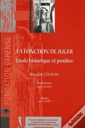 Capa do artigo Presses De Clermont T.29 ; La Fonction De Juger ; Étude Historique Et Positive