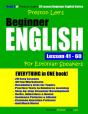 Preston Lee'S Beginner English Lesson 41 - Preview