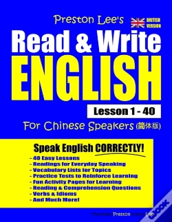 Capa do artigo Preston Lee'S Read & Write English Lesson 1 - 40 For Chinese Speakers (British Version)