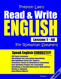Capa do artigo Preston Lee'S Read   Write English Lesso