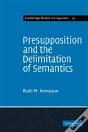 Capa do artigo Presupposition And The Delimitation Of Semantics