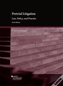 Capa do artigo Pretrial Litigation, Law, Policy And Practice