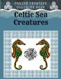 Pretty Creative Coloring Book Celtic Sea Creatures - Preview