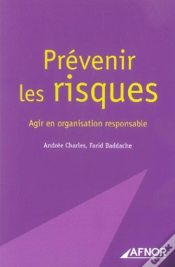 Capa do artigo Prevenir Les Risques. Agir En Organisation Responsable