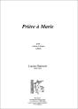 Priere A Marie Pour Violon Et Piano - Preview