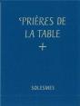 Prière De La Table Benedictiones Mensae - Preview