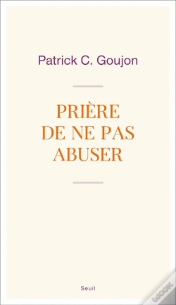Capa do artigo Prière De Ne Pas Abuser