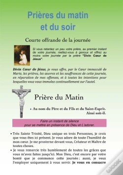 Capa do artigo Prières Du Matin Et Du Soir