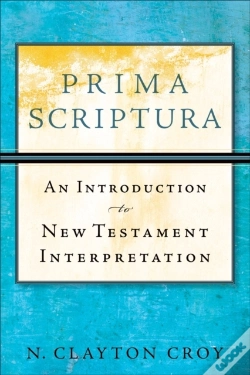 Capa do artigo Prima Scriptura