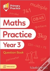 Capa do artigo Primary Practice Maths Year 3 Question Book, Ages 7-8