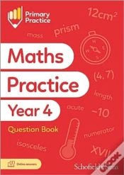 Capa do artigo Primary Practice Maths Year 4 Question Book, Ages 8-9