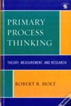 Capa do artigo Primary Process Thinking