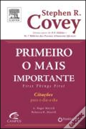 Capa do artigo Primeiro o Mais Importante