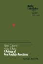 Primer Of Real Analytic Functions - Preview