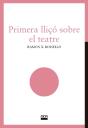 Primera Lliço Sobre El Teatre - Preview
