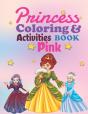 Princess Coloring And Activities Book Pink - Preview