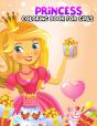 Princess Coloring Book For Girls - Preview