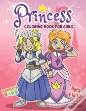 Princess Coloring Book For Girls