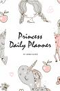 Princess Daily Planner  6x9 Softcover Pl - Preview