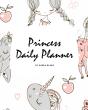 Princess Daily Planner  8x10 Softcover P - Preview