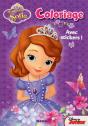 Princesse Sofia Coloriage Avec Stickers (Fleurs Papillons) - Preview