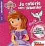 Princesse Sofia Je Colorie Sans Deborder (Fond Rose Fonce) - Preview
