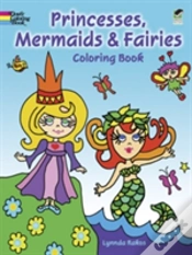 Capa do artigo Princesses, Mermaids And Fairies Coloring Book