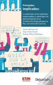 Capa do artigo Principales Implicados