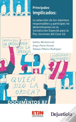 Capa do artigo Principales Implicados