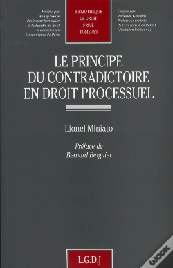 Capa do artigo Principe Du Contradictoire En Dt Process