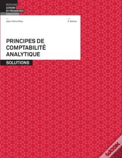 Capa do artigo Principes De Comptabilité Analytique  Solutions
