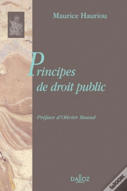 Capa do artigo Principes De Droit Public