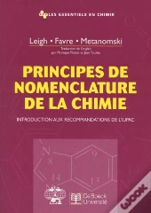 Principes De La Nomenclature De Chimie