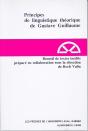 Principes De Linguistique Théorique - Preview