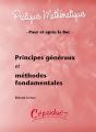 Principes Généraux Et Méthodes Fondamentales - Preview