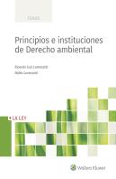 Principios E Instituciones De Derecho Ambiental