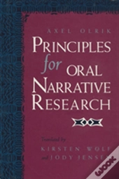 Principles For Oral Narrative Research