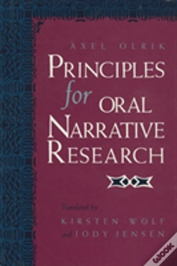 Capa do artigo Principles For Oral Narrative Research