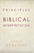 Principles Of Biblical Interpretation