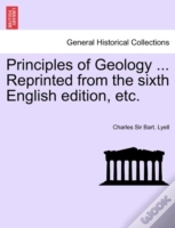 Capa do artigo Principles Of Geology ... Reprinted From