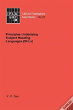 Capa do artigo Principles Underlying Subject Heading Languages (Shls)