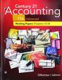 Print Student Working Papers (Chapters 15-24) For Century 21  Accounting: Advanced, 11th - Preview