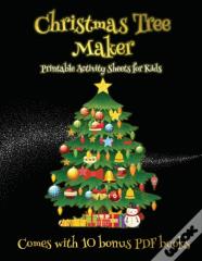 Printable Activity Sheets For Kids (Christmas Tree Maker)