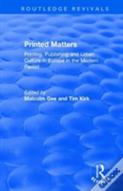 Capa do artigo Printed Matters