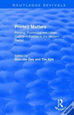 Capa do artigo Printed Matters